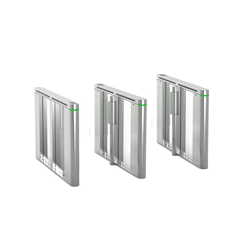 Speed Gate for Metro Train Station Security with Biometric Attendance System