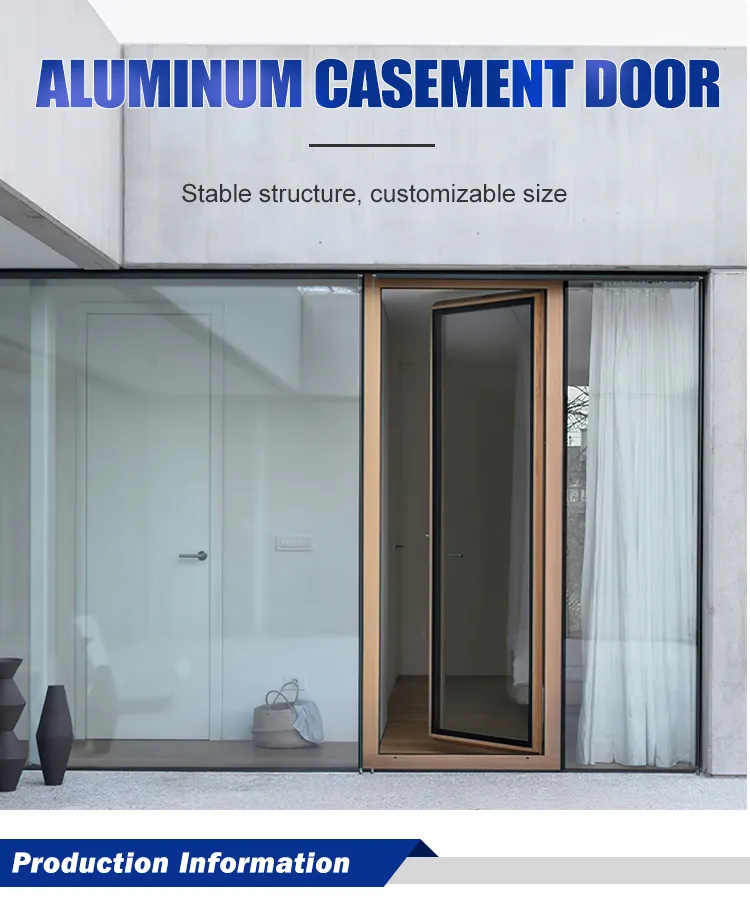 Aluminum Casement Door