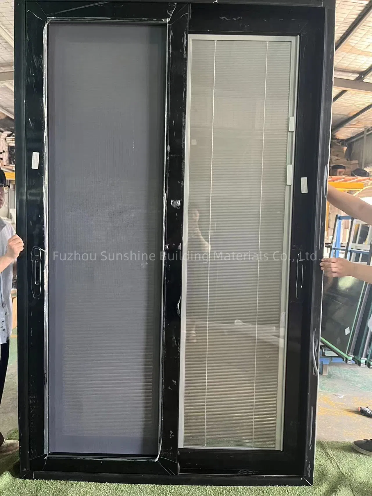 Customized Aluminum Frame Double Glazed Safety Door Soundproof Patio Acoustic Sliding Door