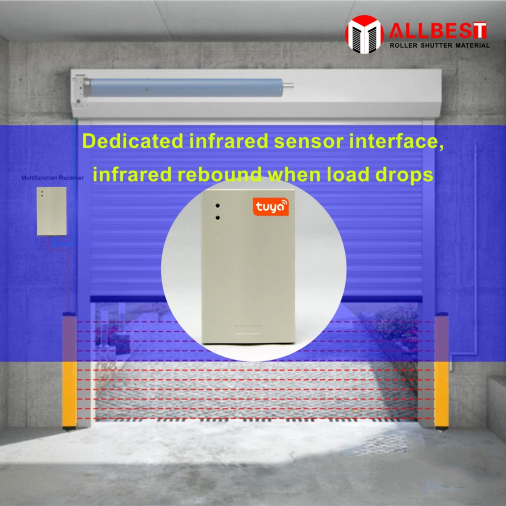 Nvm Ellard UK Roller Shutter Garage Door Tubular Motor Tuya WiFi Smart Remote Control Kits