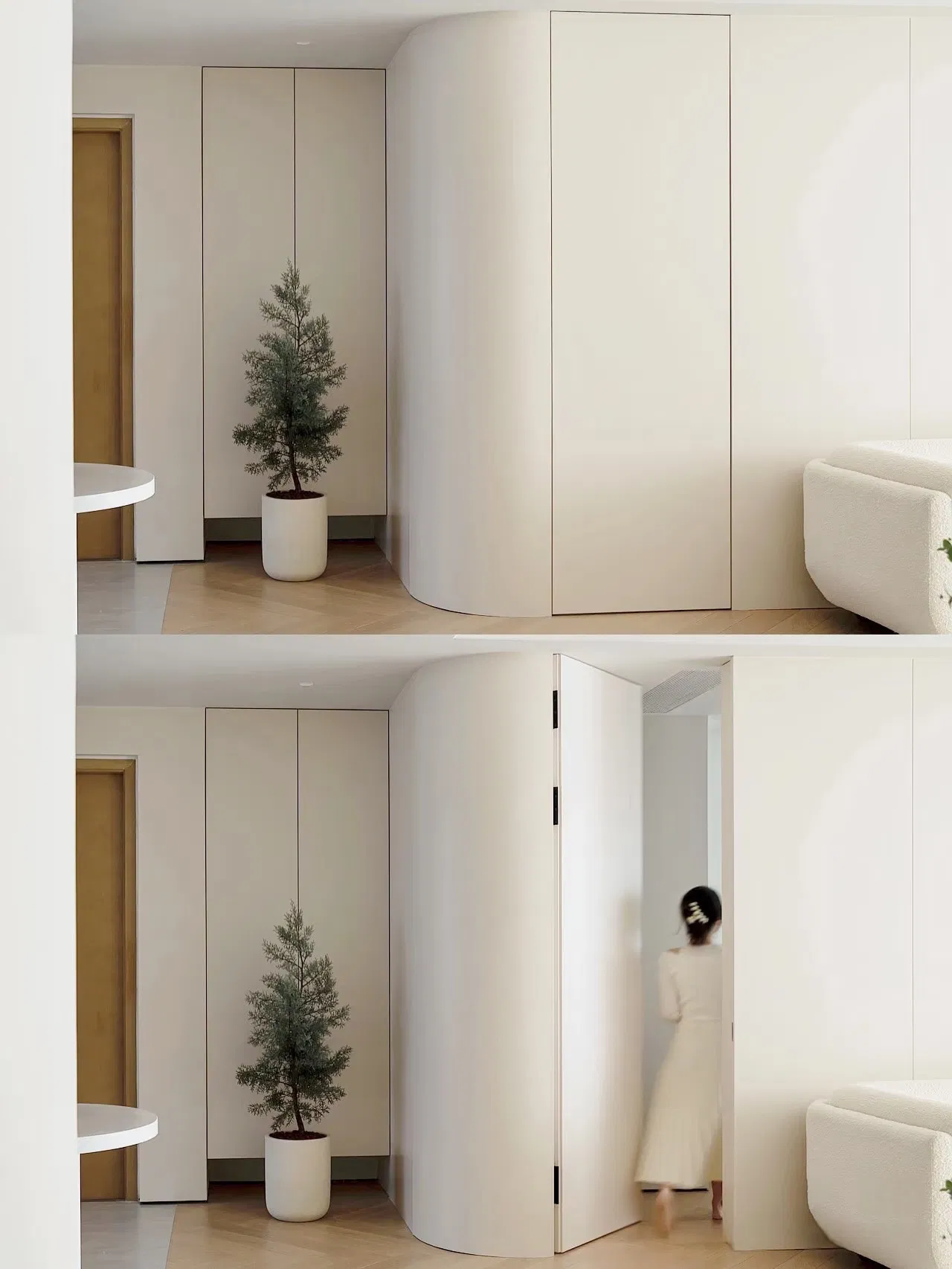 Hidden Door Design 3