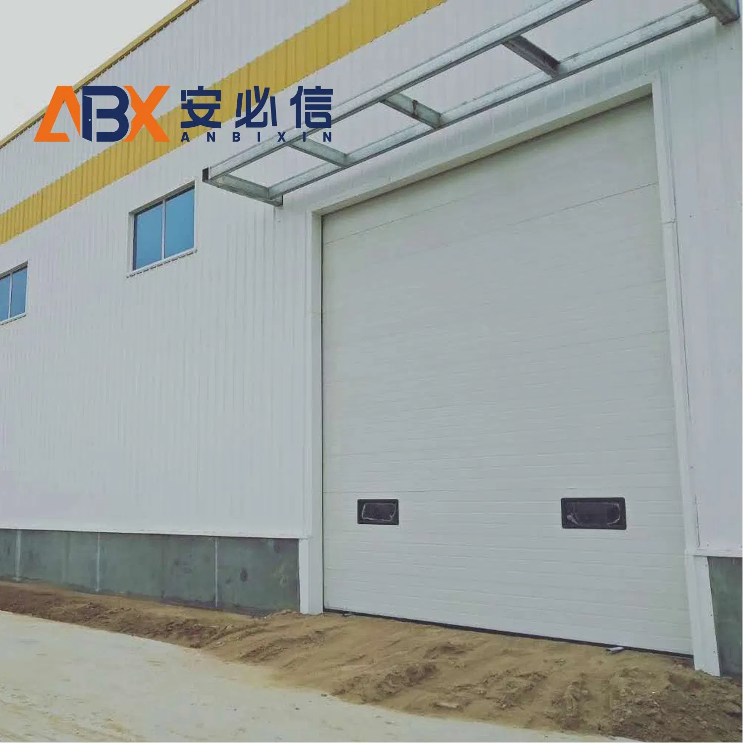 Soundproof Industrial Overhead Door with Acoustic Insulation