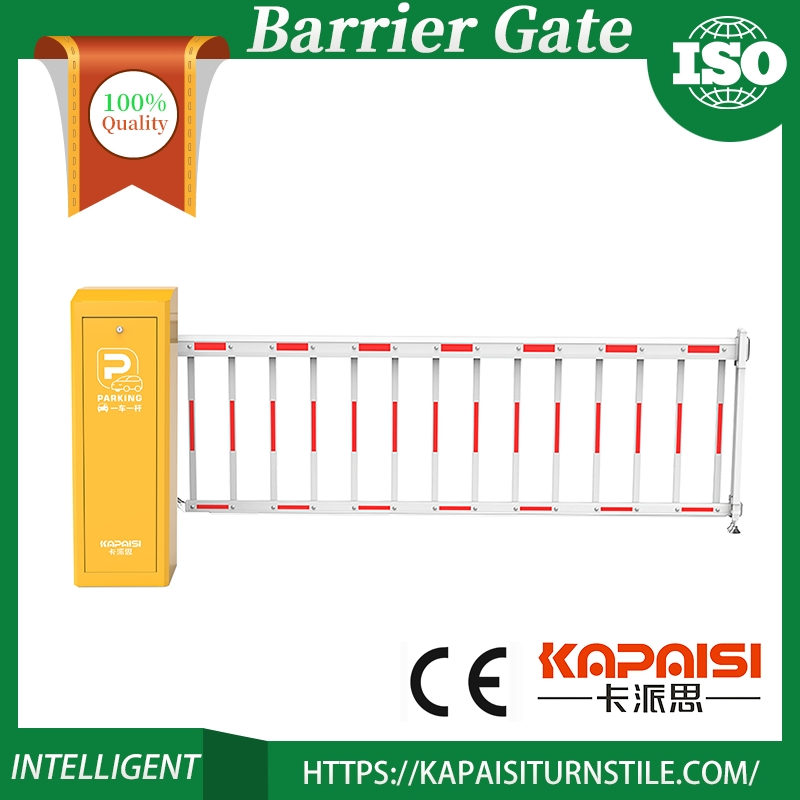 Automatic Parking Access Control Security System Two Fence Folding Arm Traffic Barrier Gate