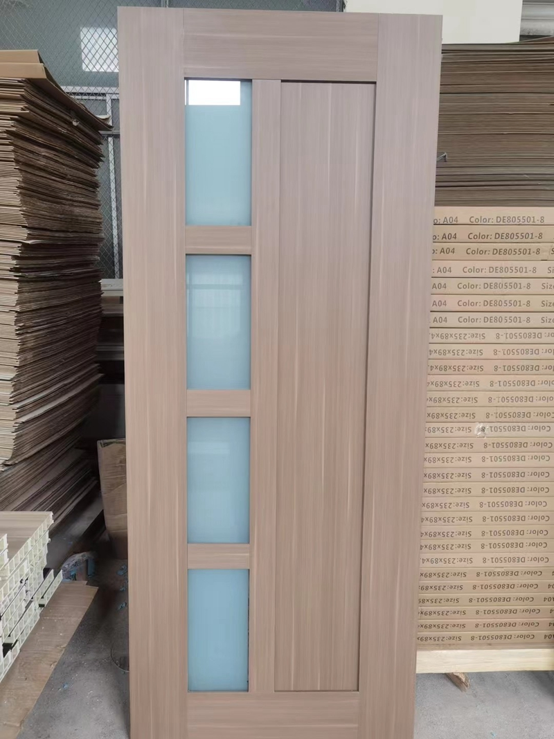 Wholesale Modern Design Kitchen WPC Interior Bathroom Door for Hotel