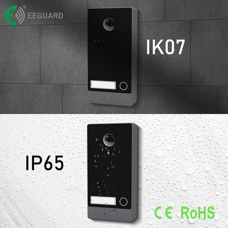 2-Wire IP WiFi Tuya Smart Intercom System Home Security Wired Doorbell Kit