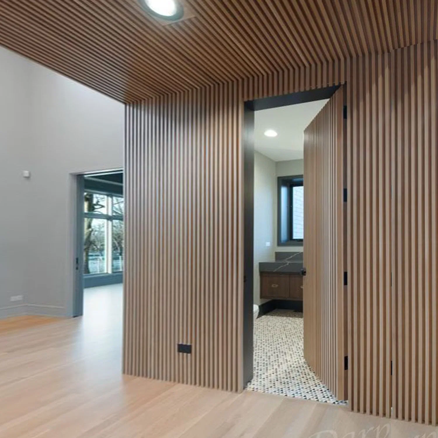 Hidden Doors Designs Invisible Doors Wooden Timber Modern Interior Flush Frameless Door