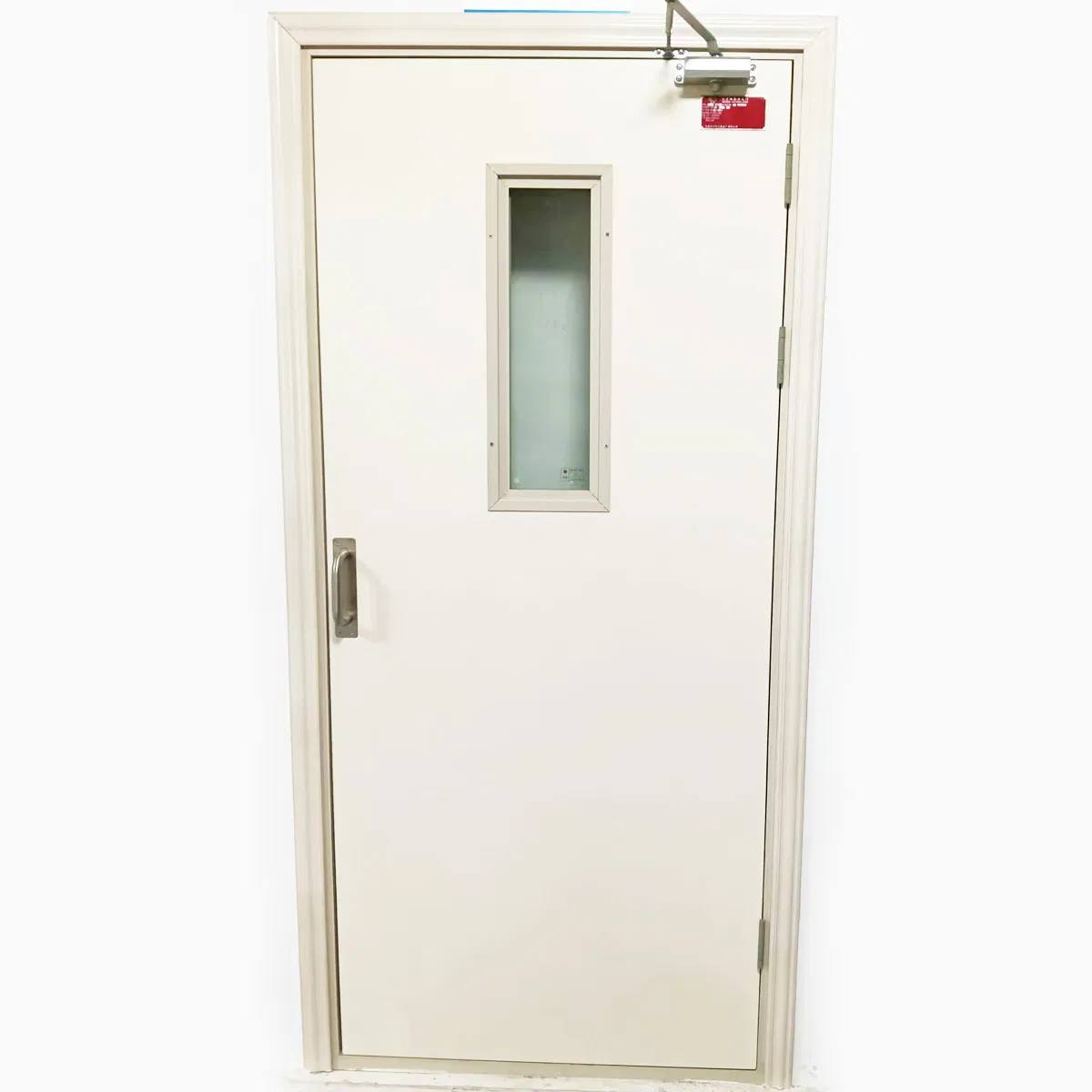 Fire-Rated Acoustic Door Circular Vision Panel Soundproof Fire Protection