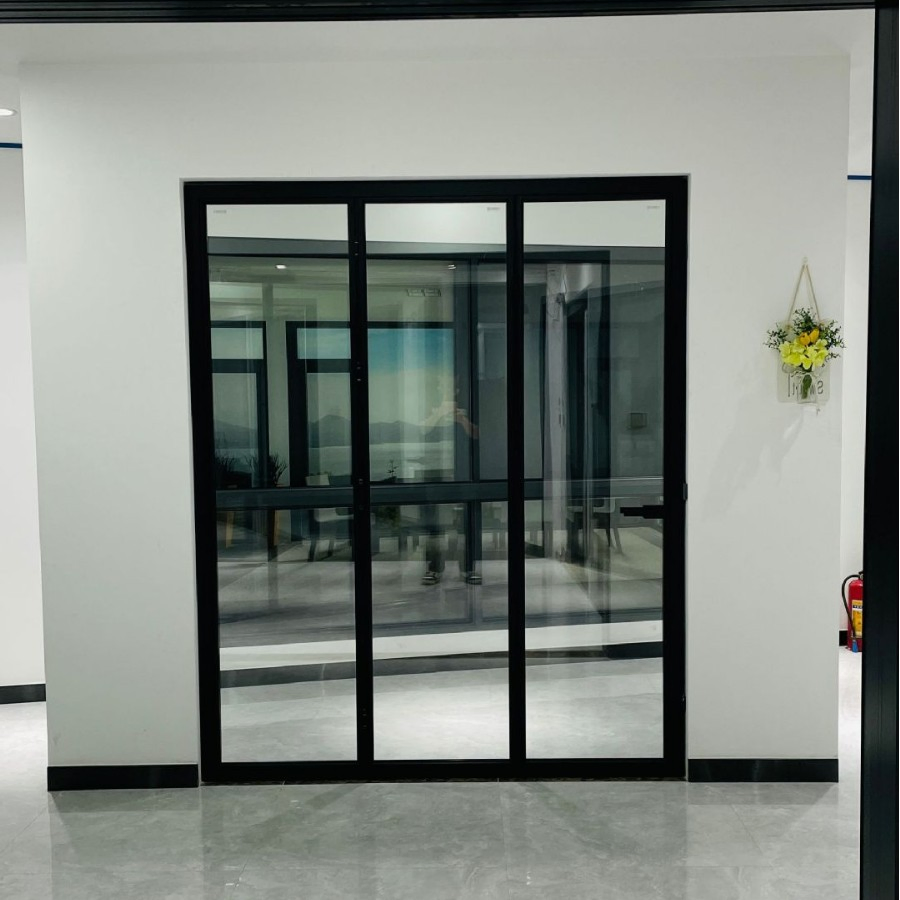 1. Insulated Glass Bifold Door - Guoxin Aluminium Fireproof Folding Door