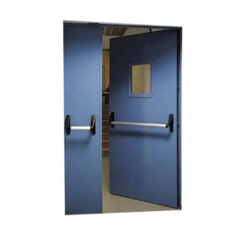 Soundproof Steel Door Hollow Acoustic Metal Steel Fireproof Door for Hotel