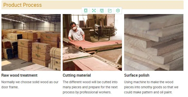 Interior Wood Door Display