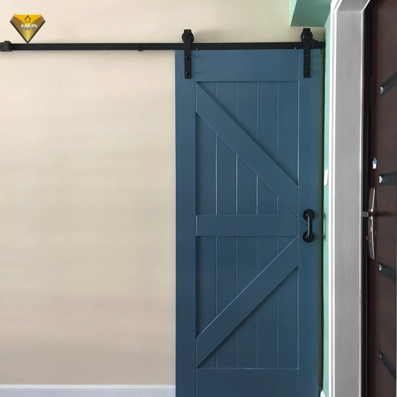Prima Modern Design Interior Wood Door Wooden Sliding Barn Doors Upper Track Wood Barn Sliding Door