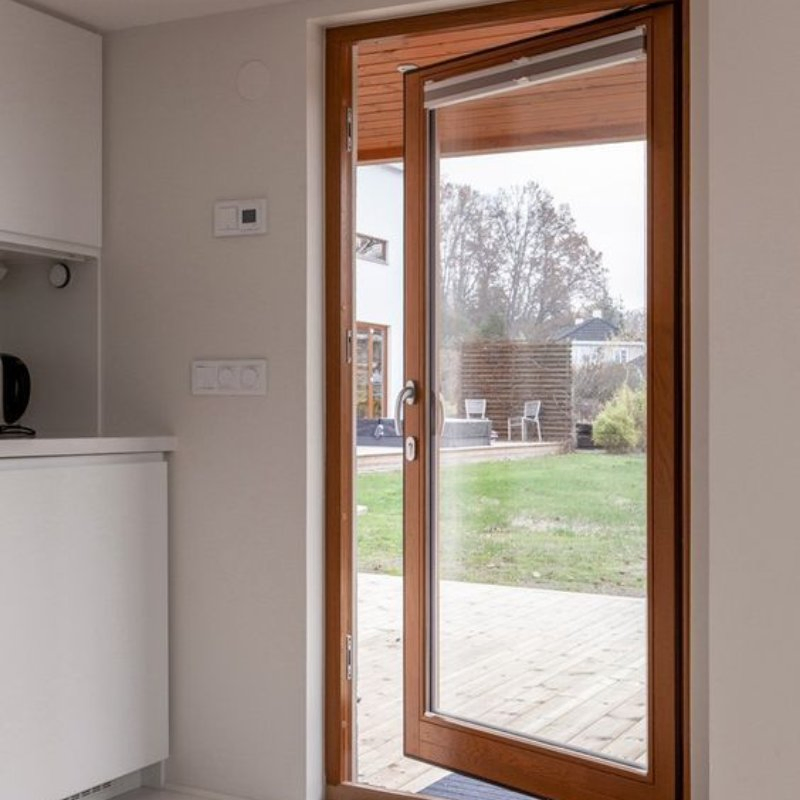 Anewson Aluminium Double Glass Dutch Lowes Interior Doors with Glass