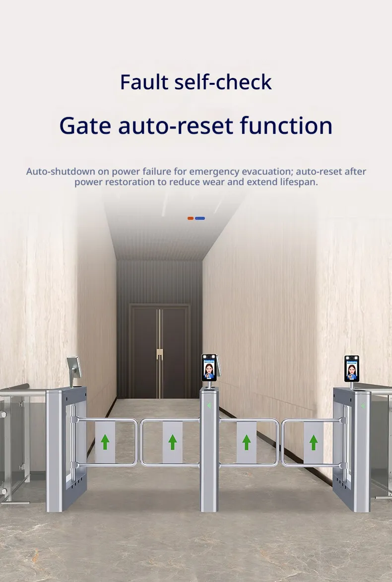 Electronic Swing Barrier