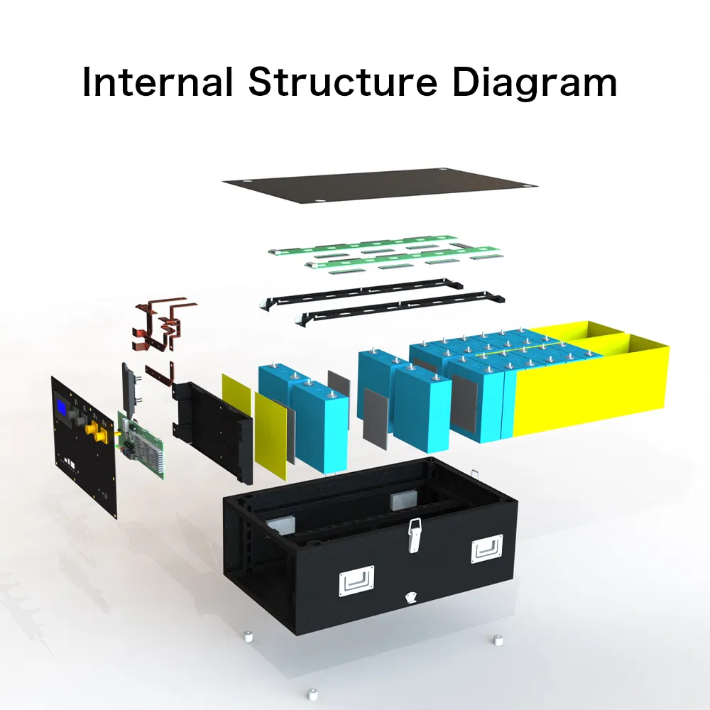 Seplos Mason 200A Smart BMS V2.0 V3.0 48V 280/302/310ah Battery Pack DIY Kits for Solar Energy System