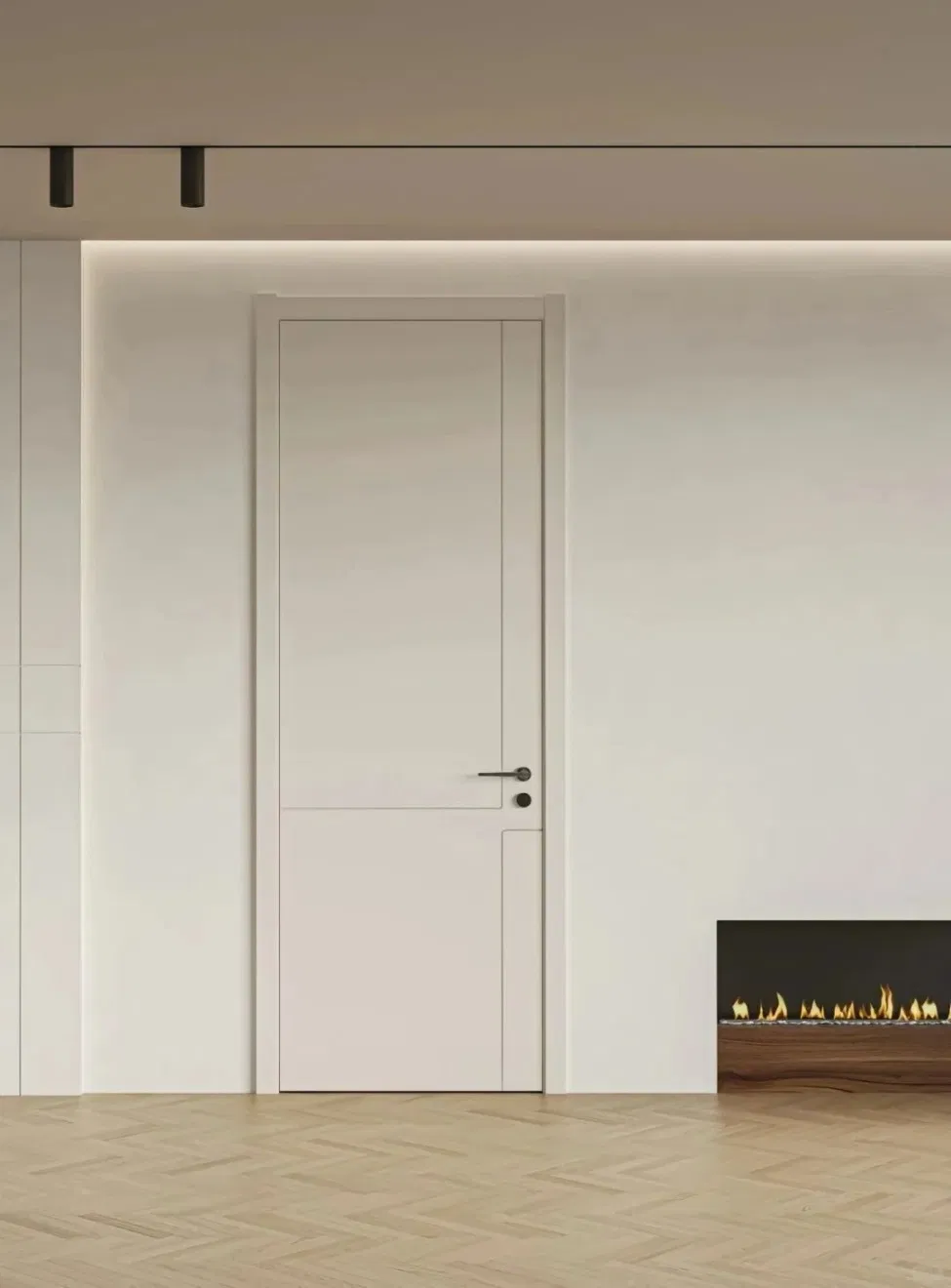 Solid Wood Security Blast Door - Bullet Resistant for High-Risk Areas