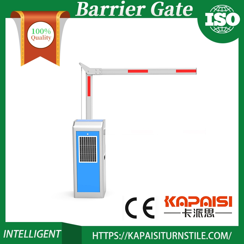High Security Solar Panel Gate Barrier for Industrial Zones