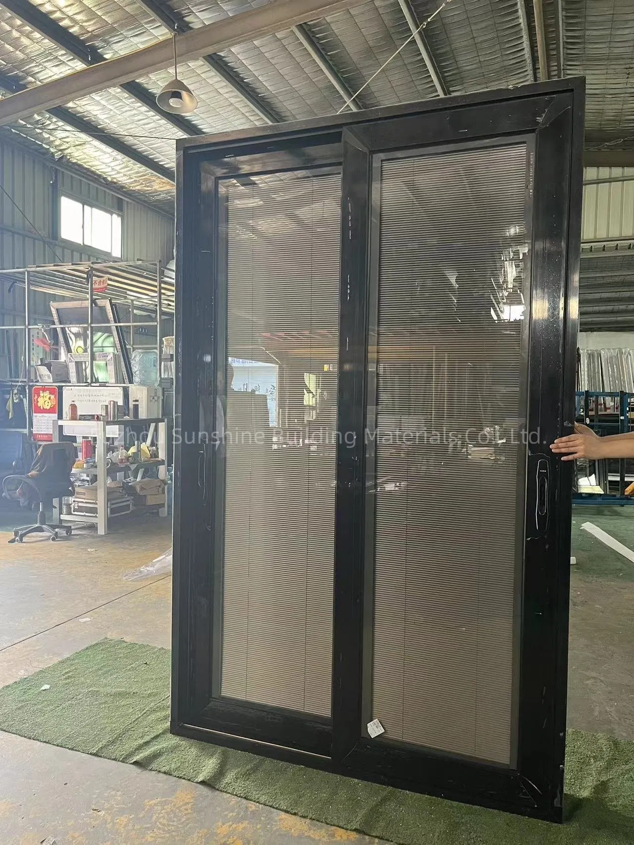 Customized Aluminum Frame Double Glazed Safety Door Soundproof Patio Acoustic Sliding Door