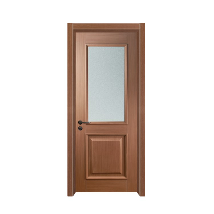 Shengyifa Interior Design WPC Waterproof PVC Polymer Sliding Barn Door for Bathroom Bedroom