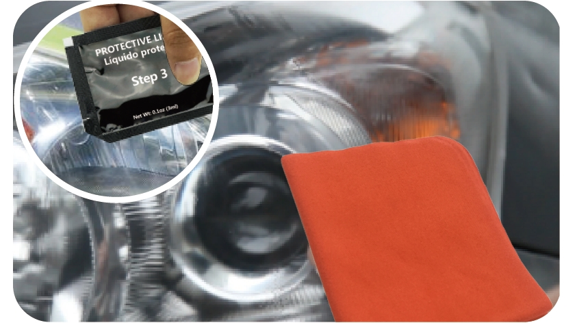 Visbella Smart Headlight Restoration Kit with LED Lens Compatibility