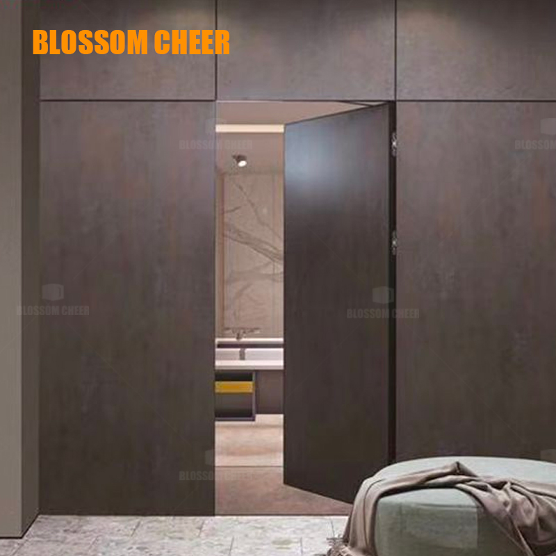 Hidden Interior Modern Design Frameless Room Composite Wooden Flush Invisible Door