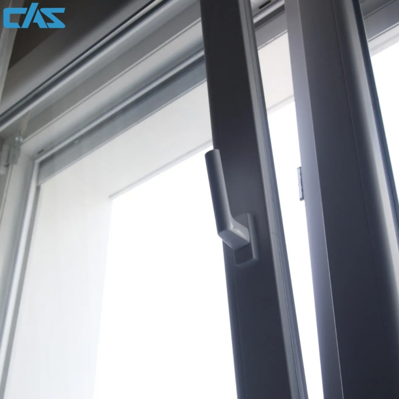 Soundproof Tilt and Turn Door, Acoustic Insulated Glass for Urban Buildings
