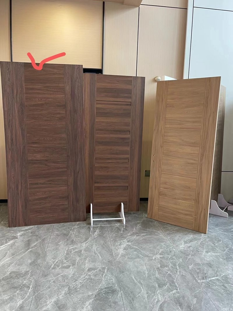 Wholesale Modern Design Kitchen WPC Interior Bathroom Door for Hotel