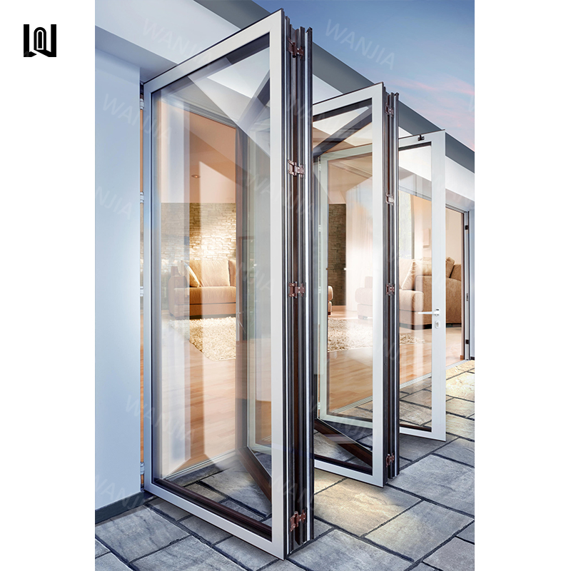 Glass Aluminium Bifold Doors Home Custom Bifold Folding Patio Doors