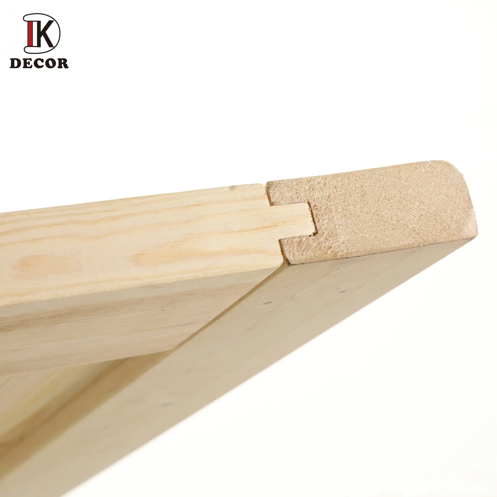 Classic K Design Knotty Alder Internal Sliding Wooden Interior Barn Door with Track System