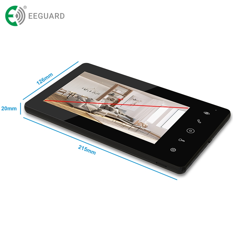 2-Wire IP WiFi Tuya Smart Intercom System Home Security Wired Doorbell Kit