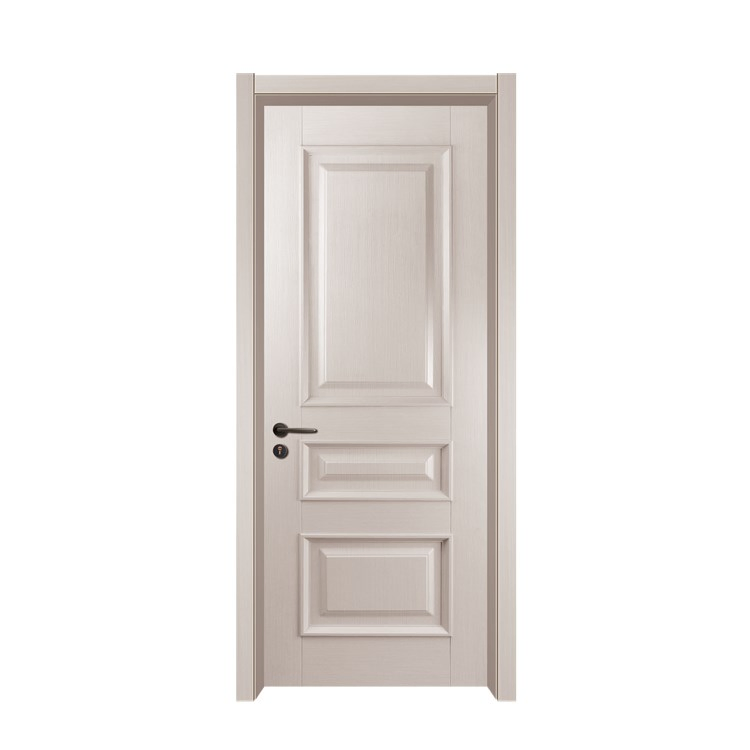 Shengyifa Interior Design WPC Waterproof PVC Polymer Sliding Barn Door for Bathroom Bedroom