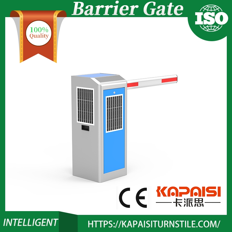 High Security Solar Panel Gate Barrier for Industrial Zones