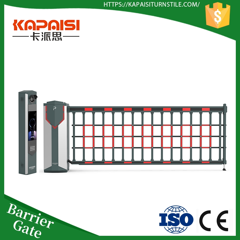 150W Rated Power High-Speed Intelligent Automatic Barrier Gates 24V DC Solar Security Road for Outdoor Parks