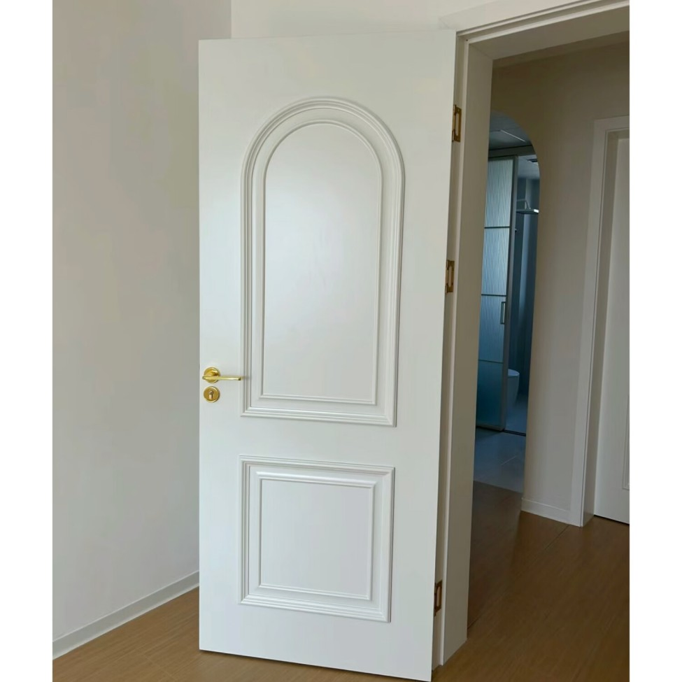 Solid Wood Security Blast Door - Bullet Resistant for High-Risk Areas