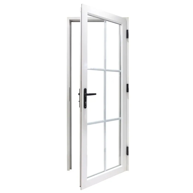 Anewson Aluminium Double Glass Dutch Lowes Interior Doors with Glass