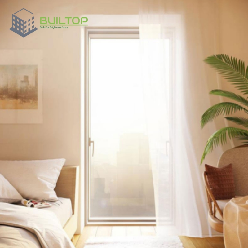 Interior Kitchen Door Aluminum Casement Dutch Glass Door Flush Modern