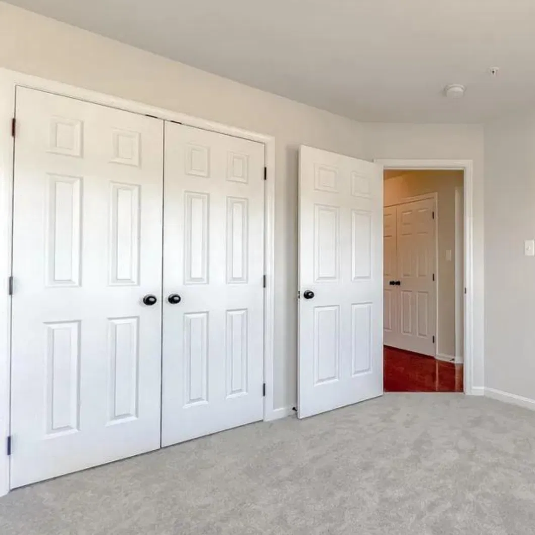 Rustic Style Interior Solid Wood Barn Door 3