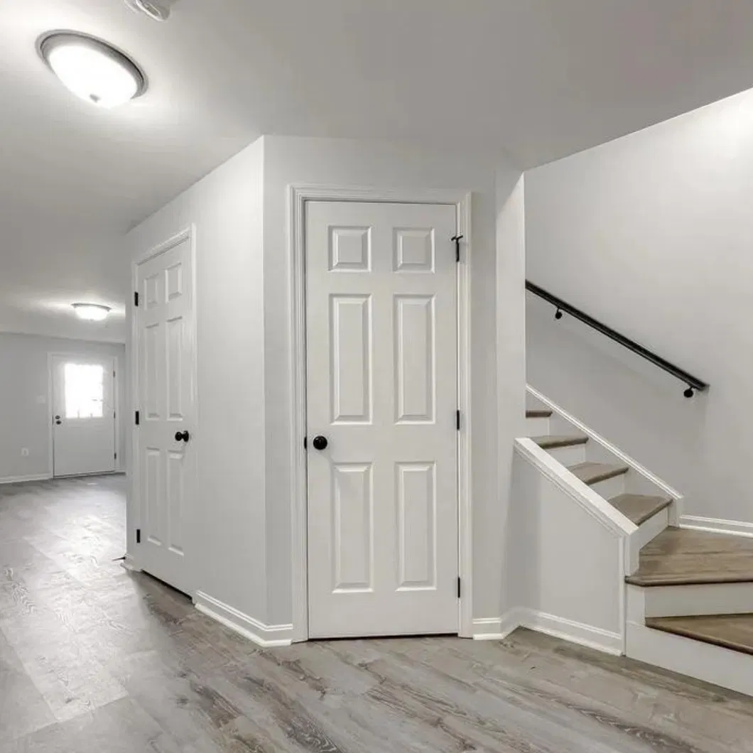 Rustic Style Interior Solid Wood Barn Door 6