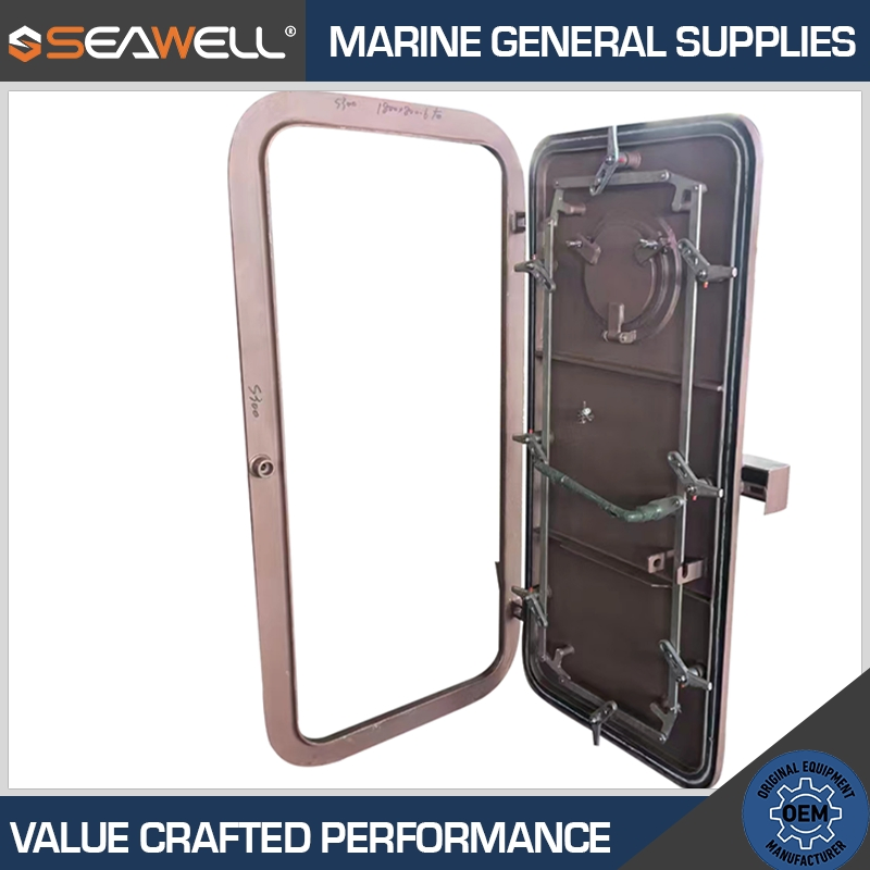 High Strength Fireproof Watertight Marine Door for Offshore Ships