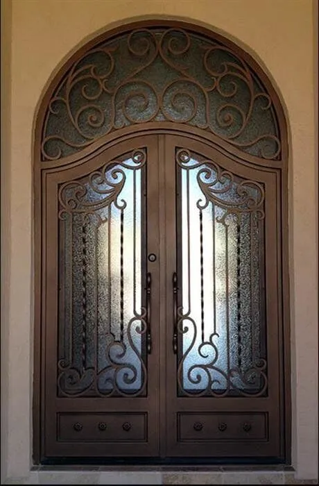 Wrought Iron Door Design 2