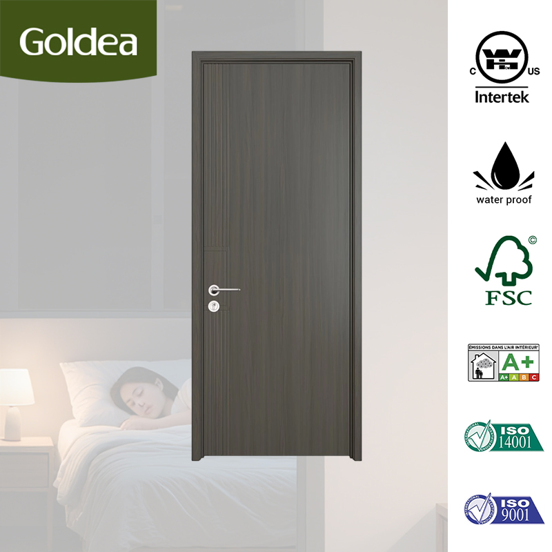 Classic Style China Factory Kid's Room Soundproof Acoustic Wooden Door