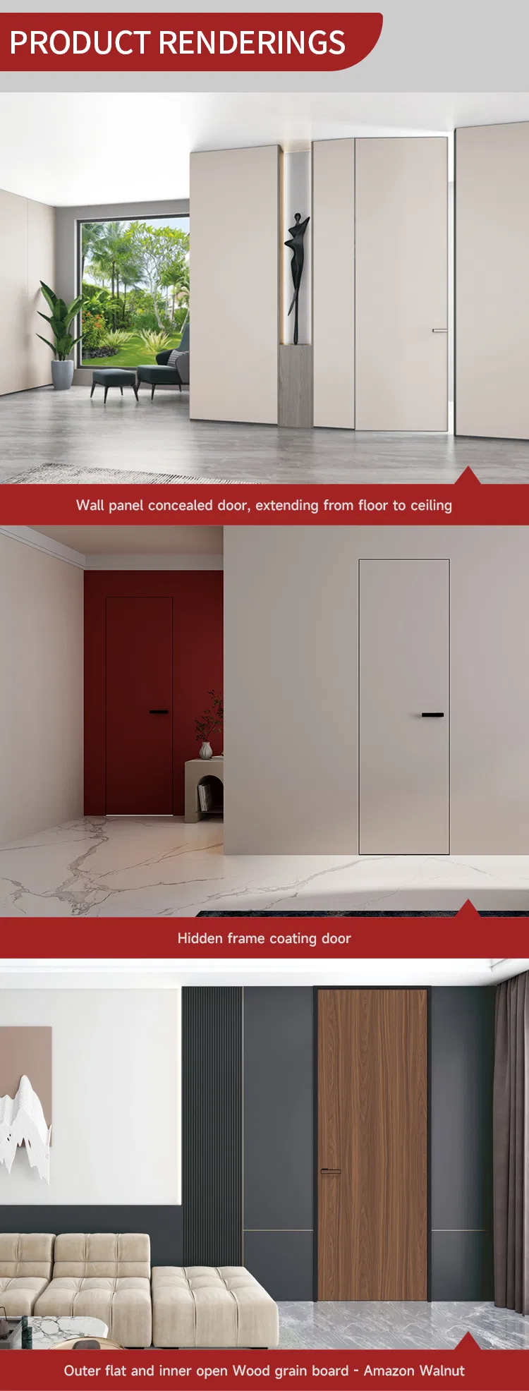 Aluminium Wooden Door 10