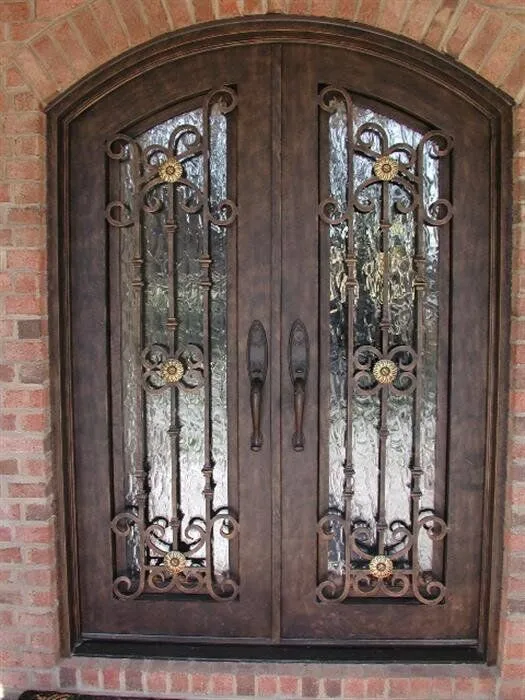 Wrought Iron Door Design 4