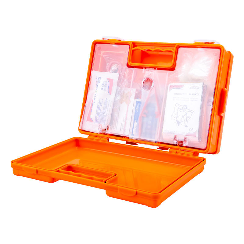 Smart Wall-Mounted Kit Survival ABS Portable Multi-Compartment First Aid Kit for Home Office Trave Outdoor