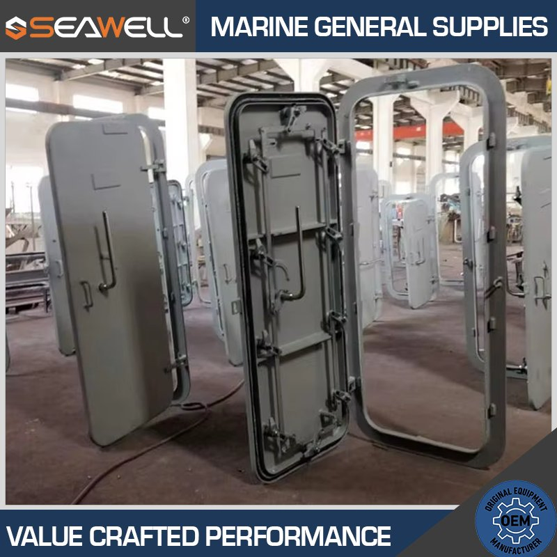 High Strength Fireproof Watertight Marine Door for Offshore Ships