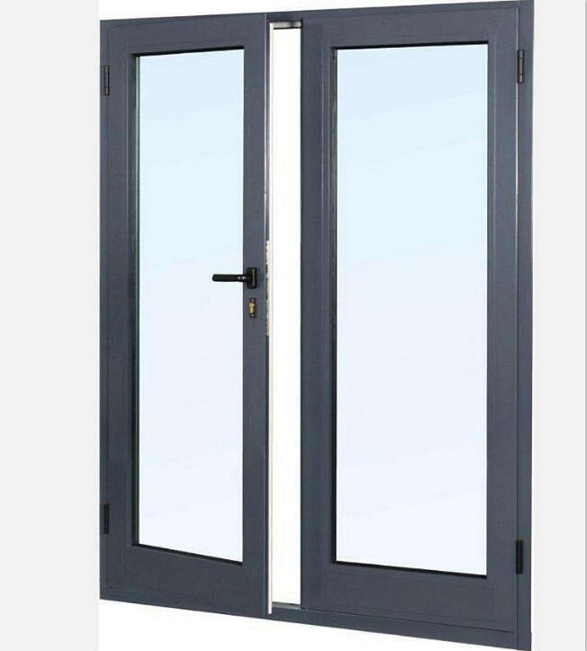 North America Cold Resistance Thermal Break Double Glazed Aluminium Casement Glass Door Hinged Door