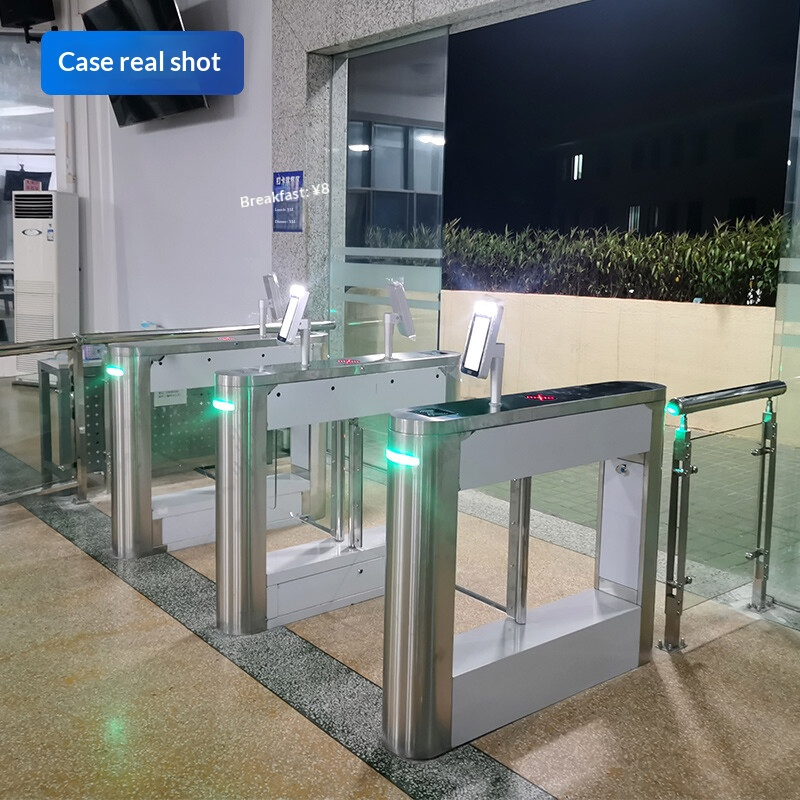 Customized Supermarkets, Schools, Governments, Factories Security Swing Barrier Turnstile Gate