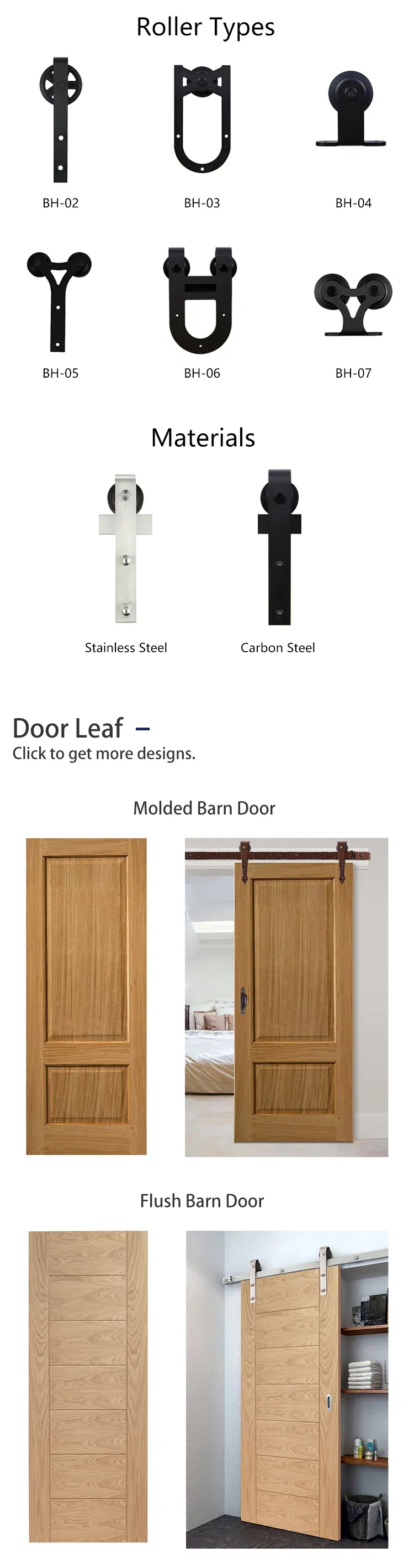 Interior Design Modern Wooden Barn Doors 2