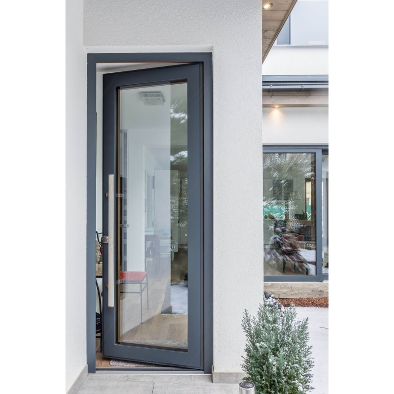 Anewson Aluminium Double Glass Dutch Lowes Interior Doors with Glass