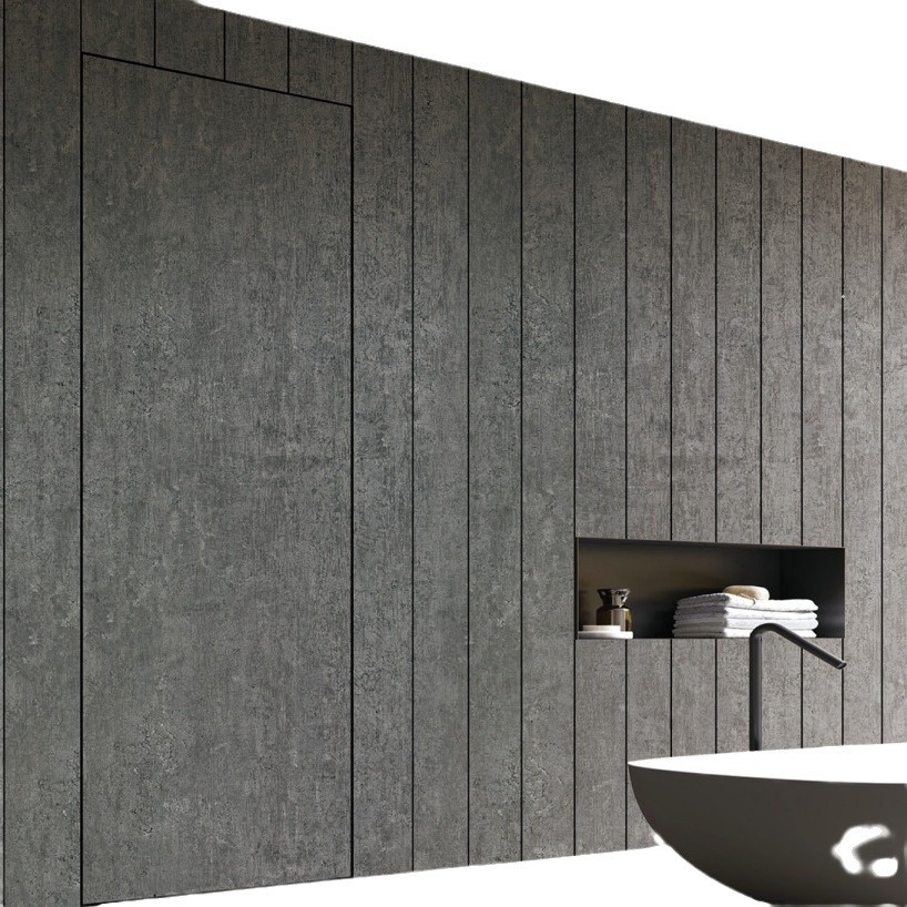 Frameless Hidden Door Interior Invisible Flush Door with Aluminum Concealed Frame