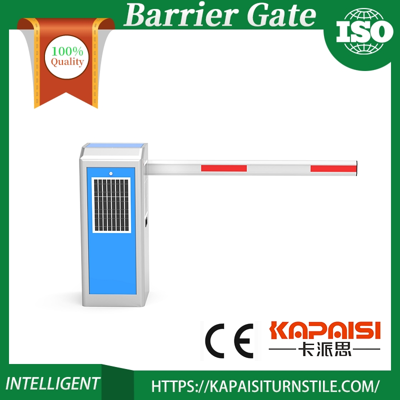 High Security Solar Panel Gate Barrier for Industrial Zones